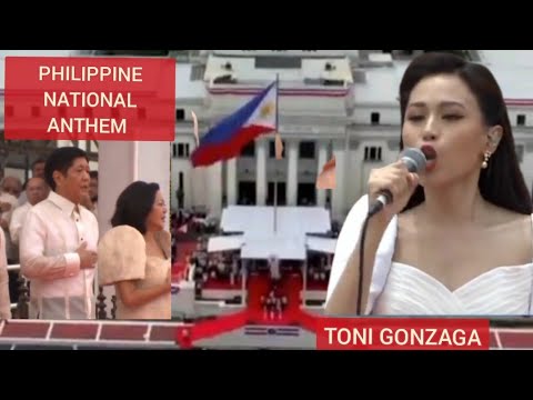 TONI GONZAGA SING THE?? PHILIPPINE?? NATIONAL ANTHEM