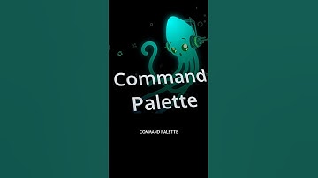 Command Palette. Because it