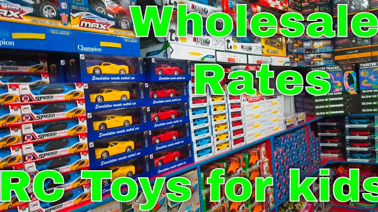 Remote Control Cars for Kids on Wholesale Price Toys Market in Lahore