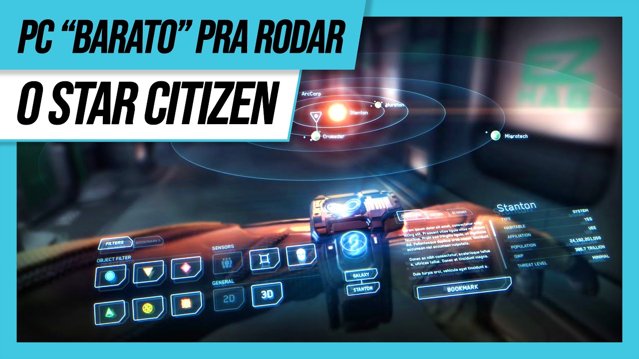 🌟 Star Citizen RODA no MEU PC? Requisitos mínimos, configuração  recomendada e telemetria l pt br 