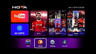 الاعدادات الصحيحة لجهاز نوفا اي ماك NOVA I-MAC (تحديث سوفت وير ، ملف قنوات ، الترجمة ، تغيير ألوان)