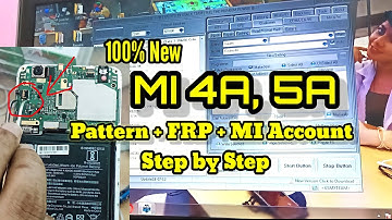 MI 4A, 5A Pattern Unlock, FRP Unlock 🔓, Mi Account Unlock || Miracle Crack 2.82 || New Method 2021
