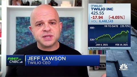 Twilio CEO discusses the rebound of the travel industry