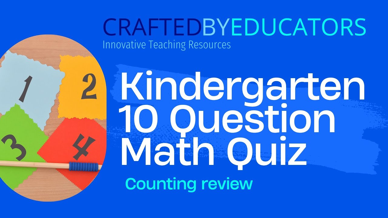 Can You Pass this Kindergarten Math Quiz? | Counting Review - YouTube