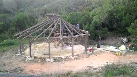 reciprocal roof 10,5 mt diameter