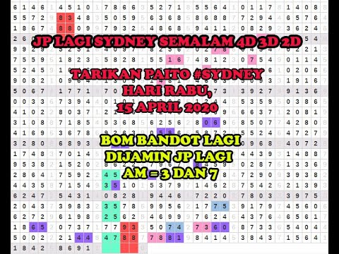 Tarikan Paito Warna Jitu 15 April 2020 Sdy Angka Main 3 Dan 7