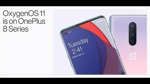 Official Oxygen OS 11 Open beta 1 for Oneplus 7 series! New Insight Clock & more features