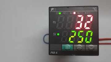 Fuji PID pxr-4 Temperature set value upper limit lower limit parameter setting