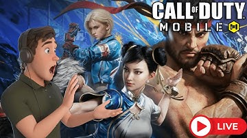 🔴 LIVE: UNLOCKING ALL 4 Street Fighter LEGENDARY Skins + Executions! #codm