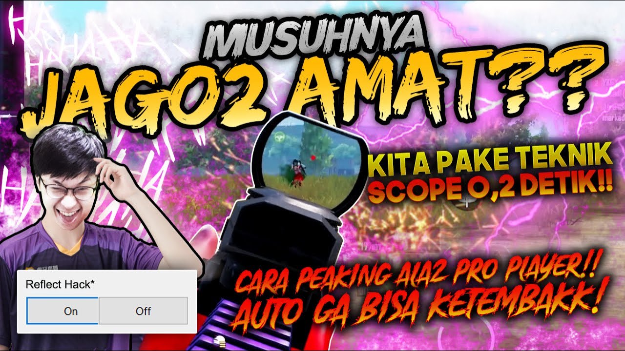 MUSUHNYA JAGO2 AMAT?! KITA PAKE TAKTIK SCOPE 0,2 DETIK!! AUTO BIKIN MUSUH EMOSI! | PUBG MOBILE