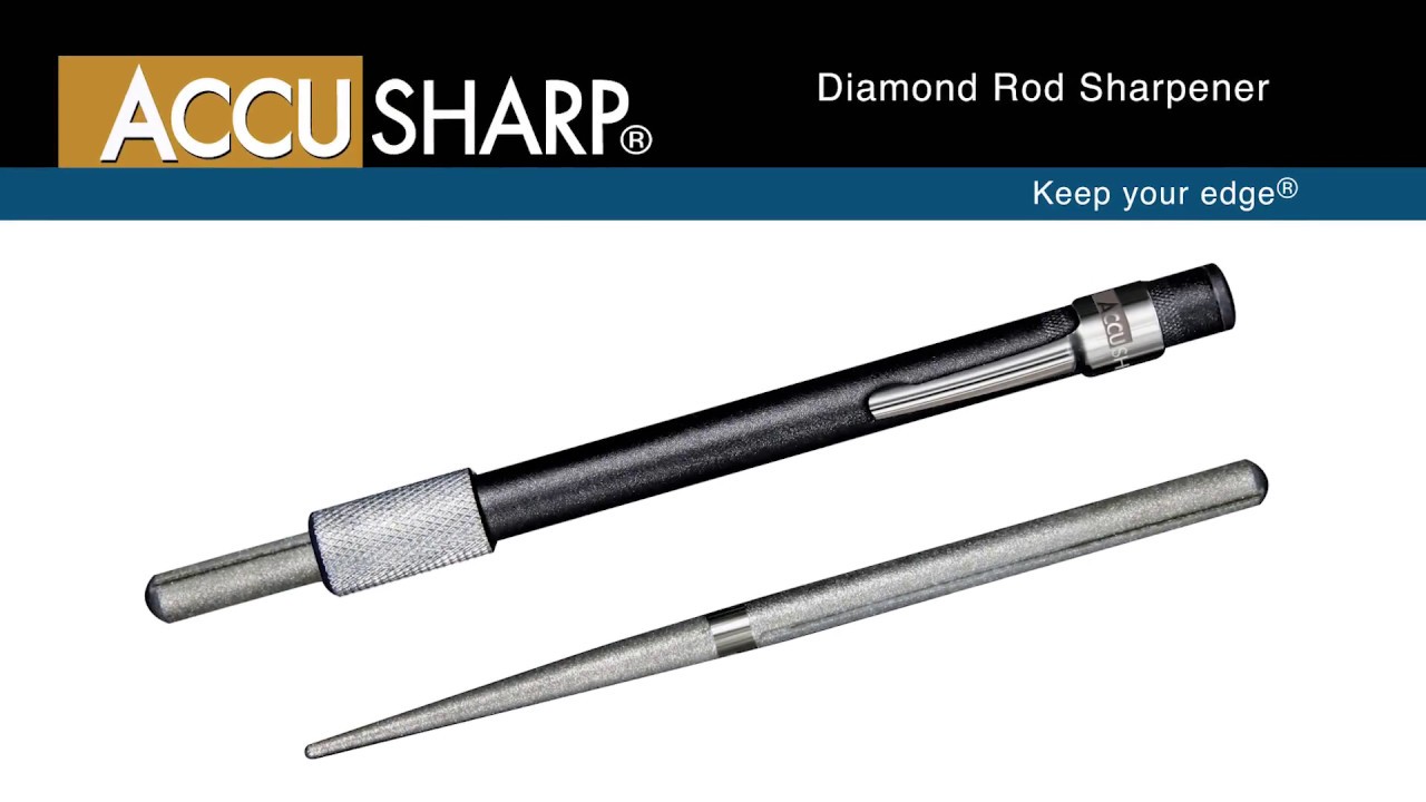 AccuSharp Diamond Pocket Stone Knife Sharpener