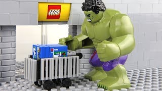 Lego Hulk Shopping