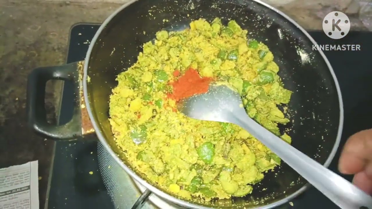capsicum senagapindi  fry  simple and super tasty recipe