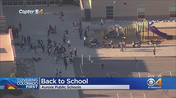 Aurora Students Return To Class For New School Year