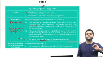IFRS8-SEGMENT REPORTING-COMPLETE REVISION IN JUST 8 MINUTES