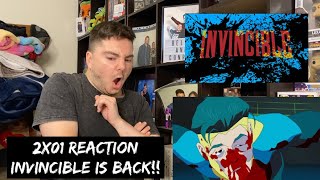 Invincible - 2x01 'A Lesson For Your Next Life' REACTION