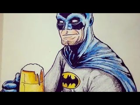 БЕТМЕН ЕДЕТ ПИТЬ