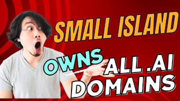 One Tiny Island Controls the Entire .AI Domains! Find Out Who! #ai #technology