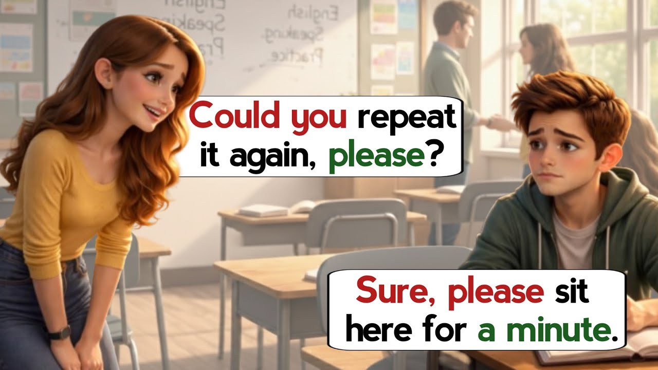 Basic English Conversations A2–B1 | Real Life Speaking Practice for Beginners