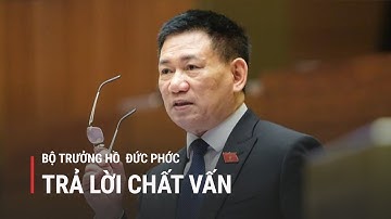 Bộ trưởng Hồ Đức Phớc trả lời chất vấn về lĩnh vực tài chính | Truyền hình Quốc hội Việt Nam