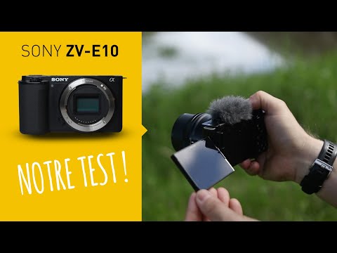 Sony ZV-E10 TEST : l&#039;appareil ULTIME pour le VLOG ? (l&#039;amélioration du ZV-1)