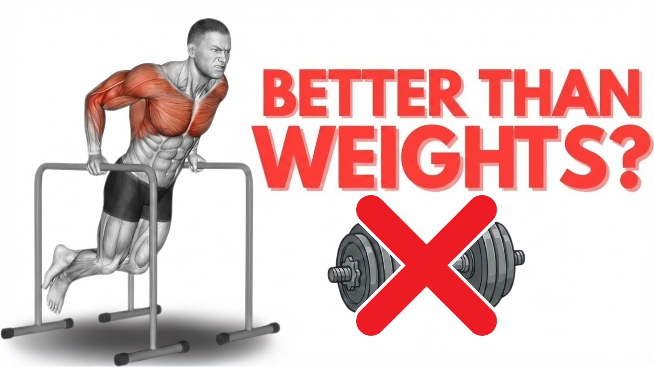 8 упражнений с собственным весом, которые наращивают больше мышц, чем упражнения с гантелями.