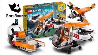 LEGO CREATOR Drone Explorer 31071 - Lego Speed Build - Brick Builder -  YouTube