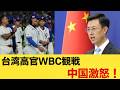 台湾高官が日本でWBC観戦…中国が怒った本当の理由