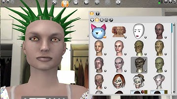 Moviestorm Testing 3D Tree Body Morph FEMALE