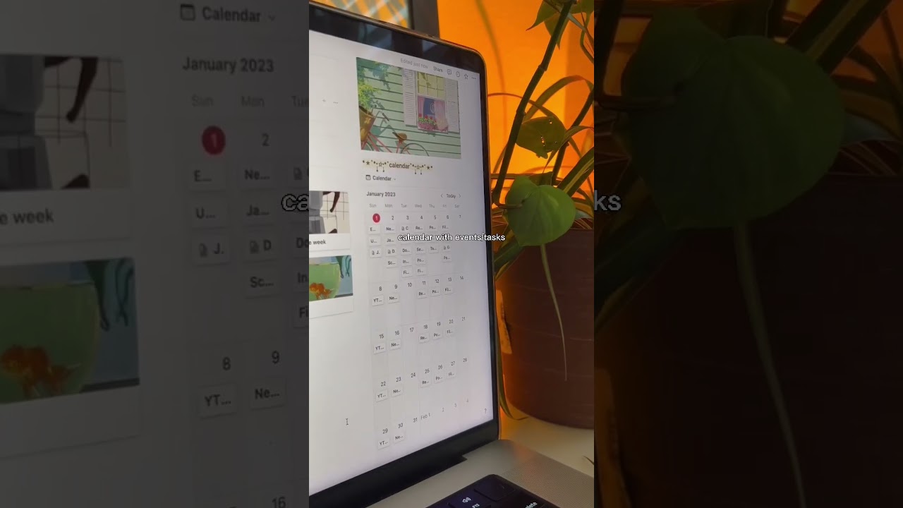 my productive Notion setup for 2023