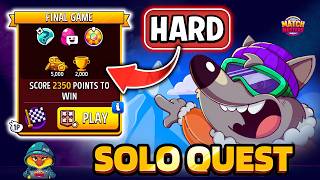 HARD MOUNTAIN TRAIL QUEST 🔥 WIN x3 SOLO & CONQUER THE PEAK #matchmasters