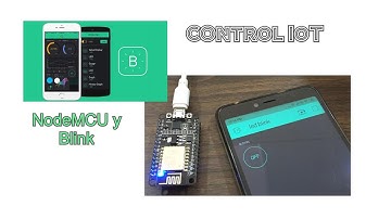 Control Iot con Blink y NodeMCU (ESP8266) Facil | El Inge Figue