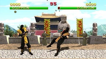 Mortal Kombat HD Remake (GameMaker Prototype) - Gameplay