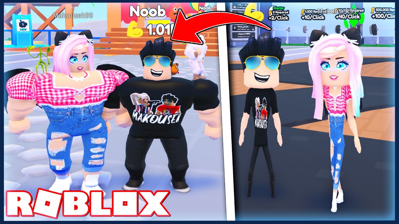 POSILKA V ROBLOXU JE FAKT DIVNÁ VĚC!😅💪 Roblox Bodybuilder Simulator 💪 w ...