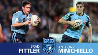 Brad Fittler & Anthony Minichiello | Origin Career Highlights | NRL State of Origin