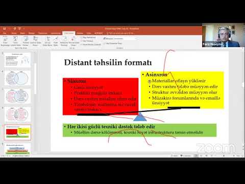 Distant təlim, Prof. Fariz Hüseynov: “Distant təhsil: ənənəvi təhsillə oxşar və fərqli xüsusiyyətlər