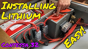 Safe and Simple Lithium Battery Install + Rewiring a 1970