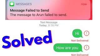 Fix Message Failed To Send iphone - Message Not Delivered Problem in iphone ios 14 screenshot 5