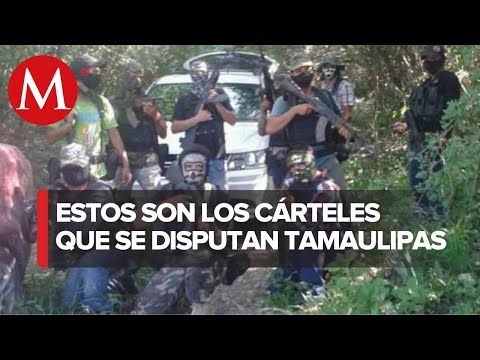 Seis grupos del crimen organizado se disputan Tamaulipas