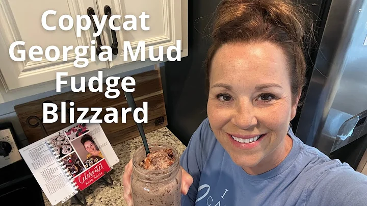 Copycat Georgia Mud Fudge Blizzard | Dairy Queen copy cat dessert recipe | DQ ice cream