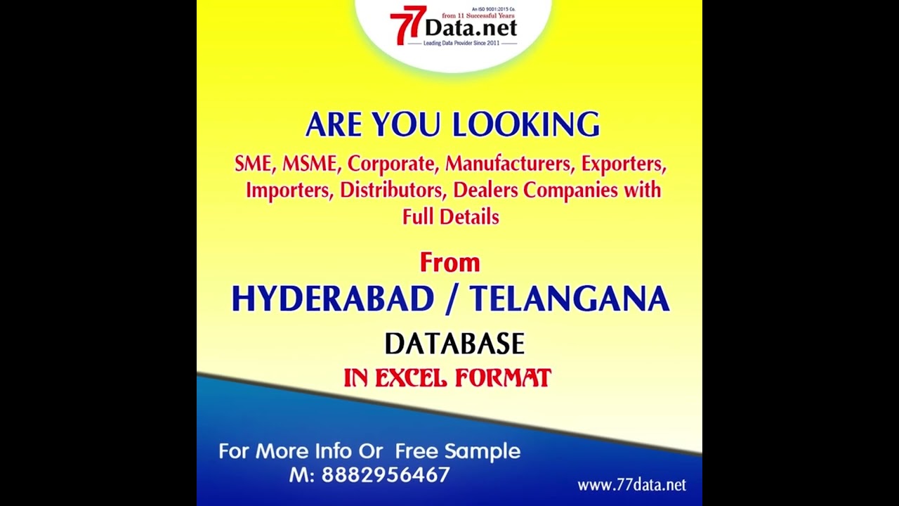 List of companies in Hyderabad | 77Data