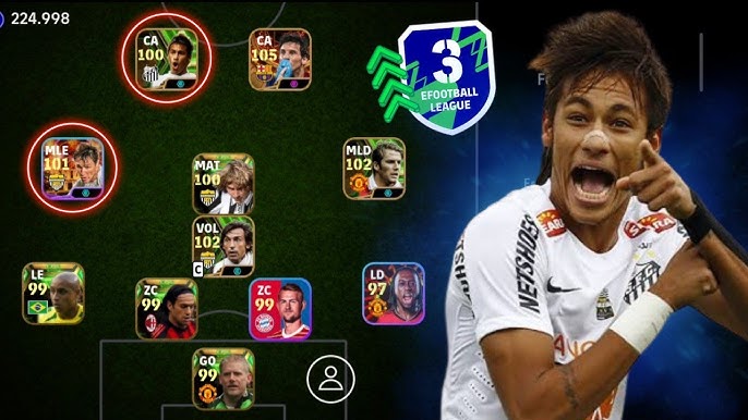 OS 3 melhores Jogadores POR POSIÇÃO efootball 2023 mobile 