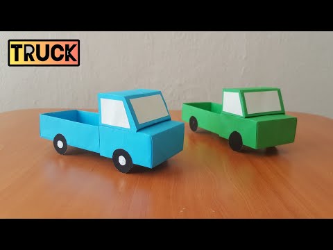 Video: Kağıttan Araba Nasıl Yapılır?