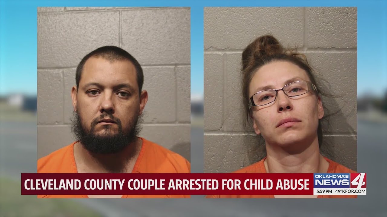 Cleveland County couple arrested for child abuse - YouTube