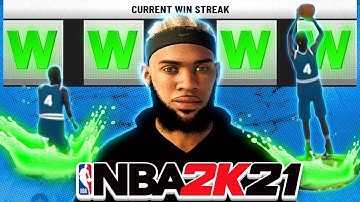 NBA 2K21 I BROUGHT MY DEMI GOD PLAYSHOT TO RUSH 1v1 WITH THE BEST JUMPSHOT! UNLIMITED GREENS!