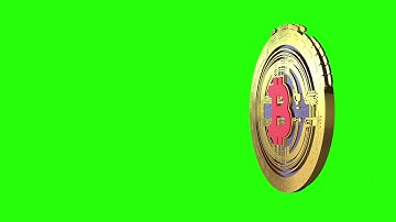 Bitcoin Green screen animation |3D animation | Part 1