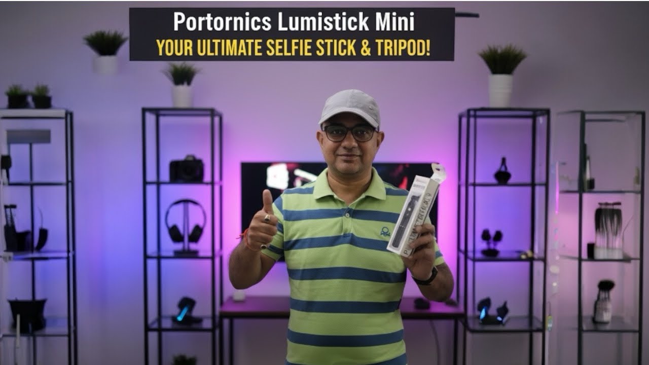 PORTRONICS LUMISTICK MINI unboxing and Review 👌👍