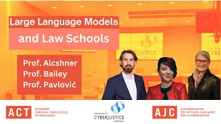 Large Language Models and Law Schools - Wolfgang Alschner, Jane Bailey, Marina Pavlovic