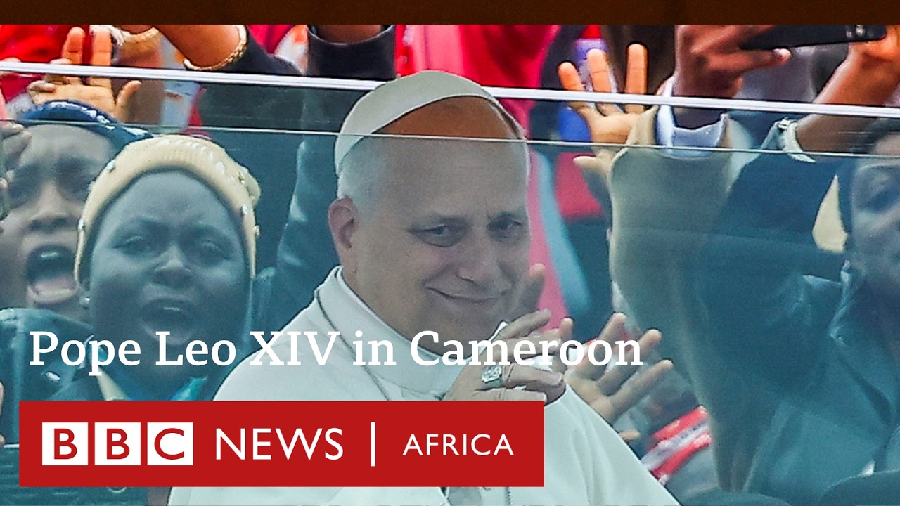 LIVE| Pope Leo celebrates Holy Mass in Douala- BBC Africa