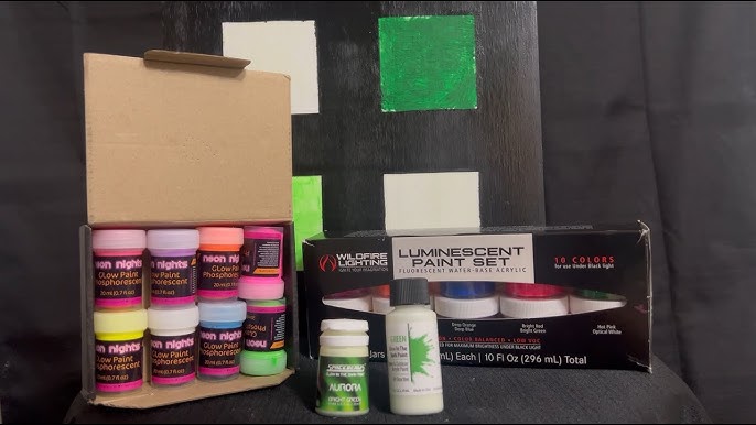 Wildfire Luminescent Fluorescent Acrylic Paints